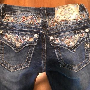 Barely worn miss me jeans
